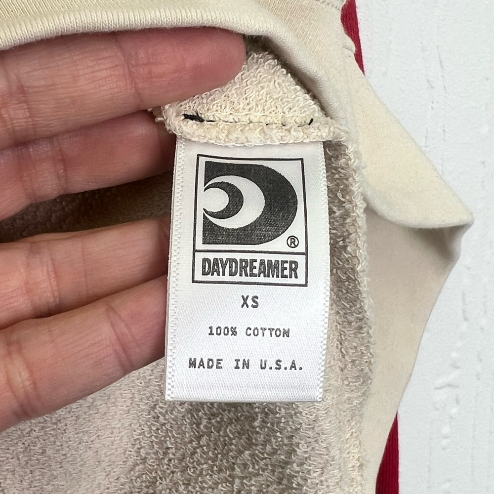 Free People -DayDreamer New York Athletic Dept Crewneck LongSleeve Sweatshirt XS - Picture 8 of 9